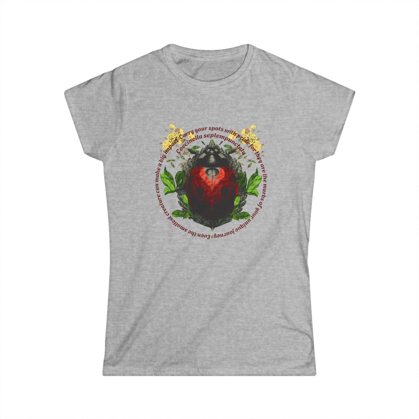 Ladybug Wisdom-Fitted Softstyle Tee
