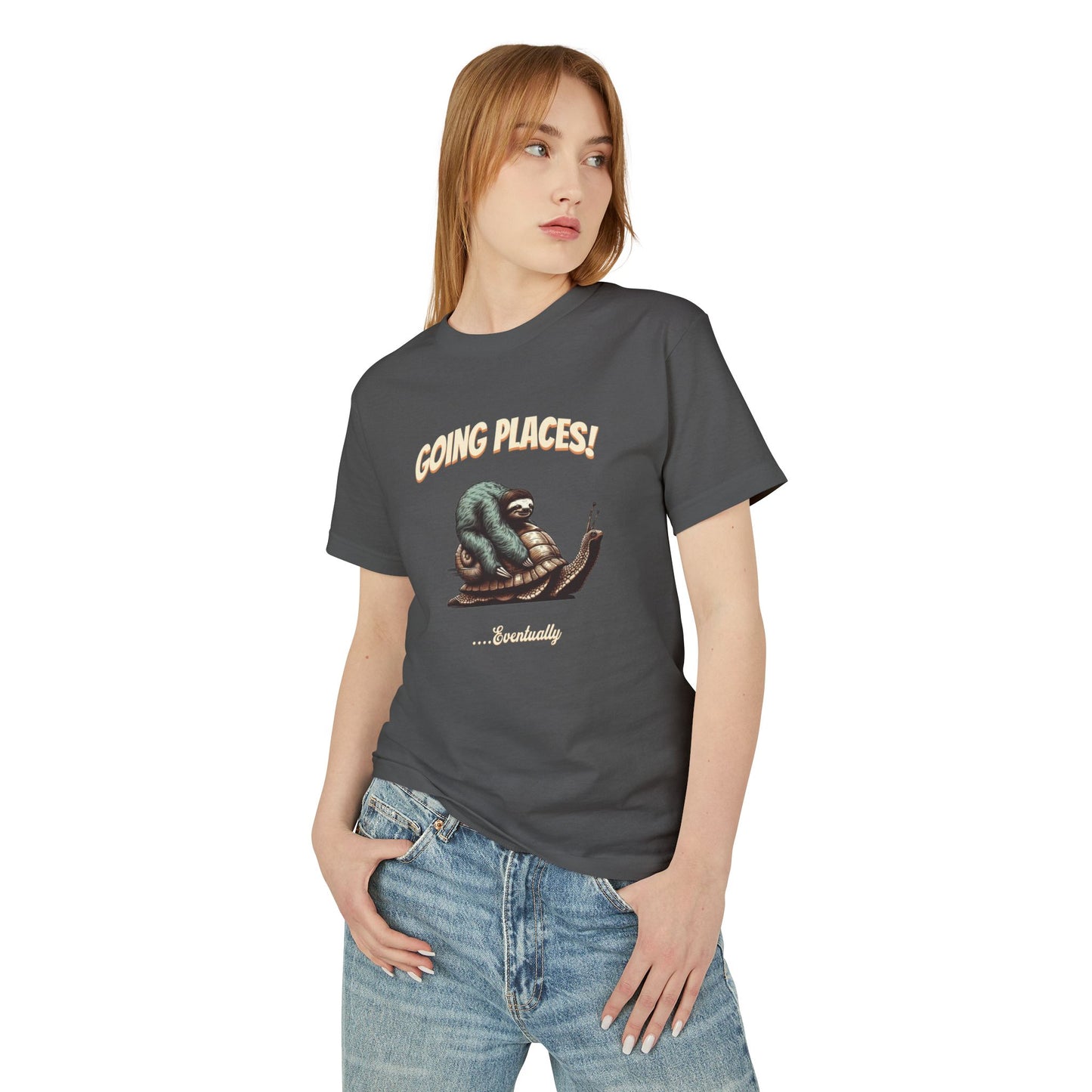 Sloth Adventure-Relaxed Fit Tee