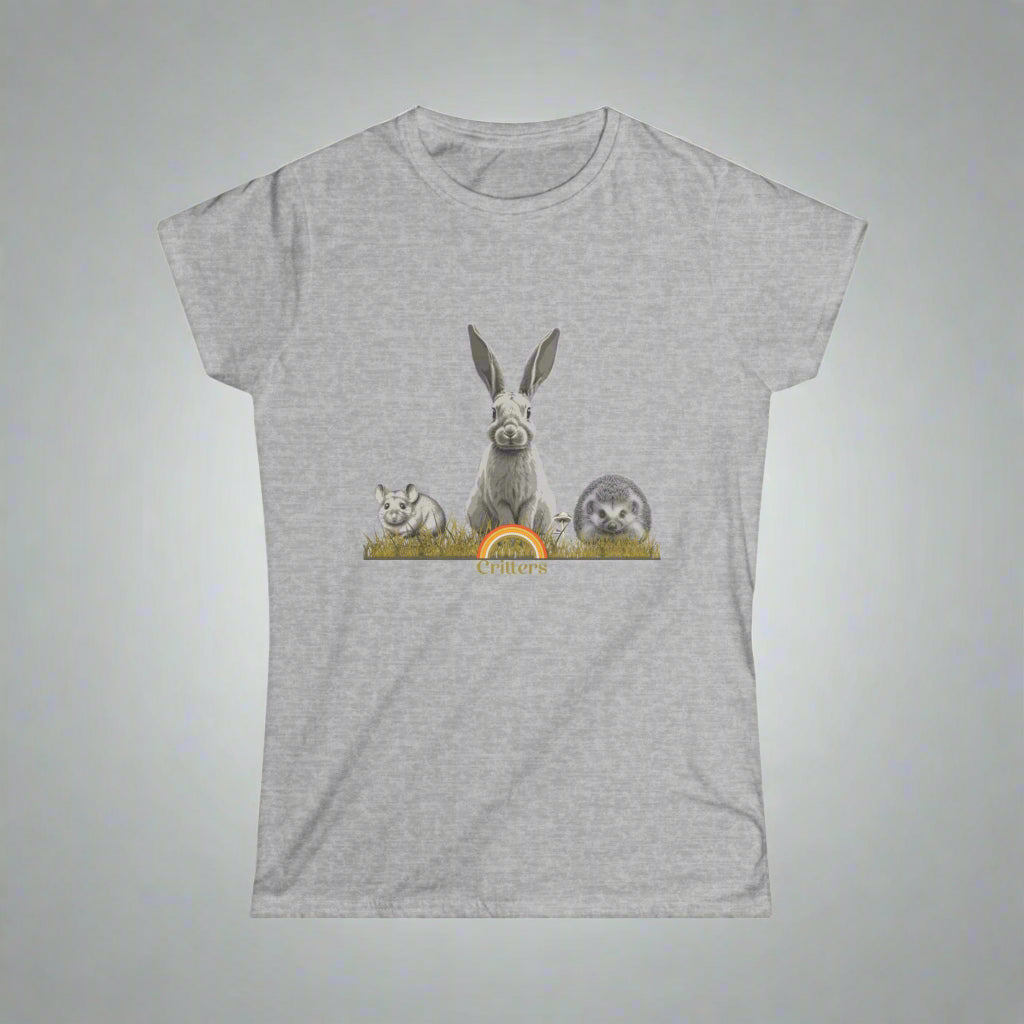 Animal Lineup-Softstyle T-Shirt