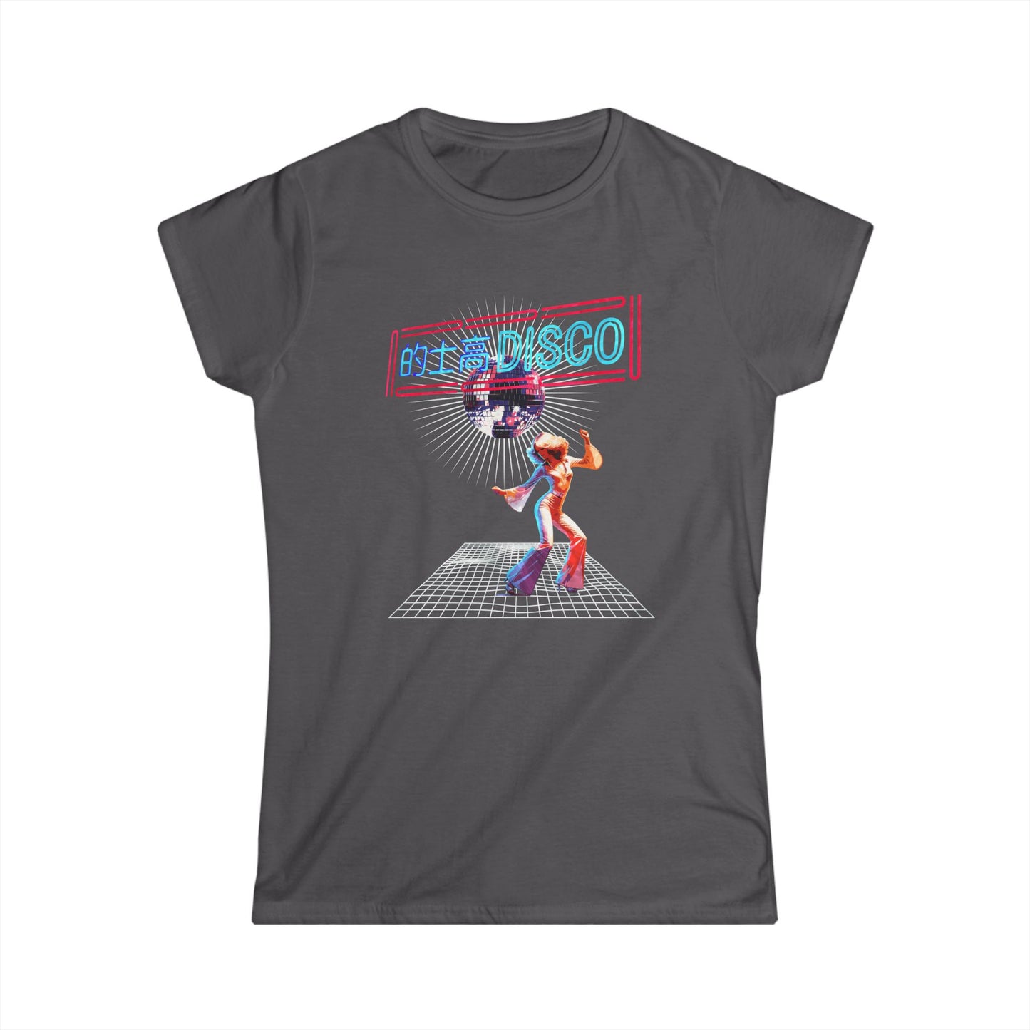 T-Shirt Retro Disco Dancer-Softstyle Tee