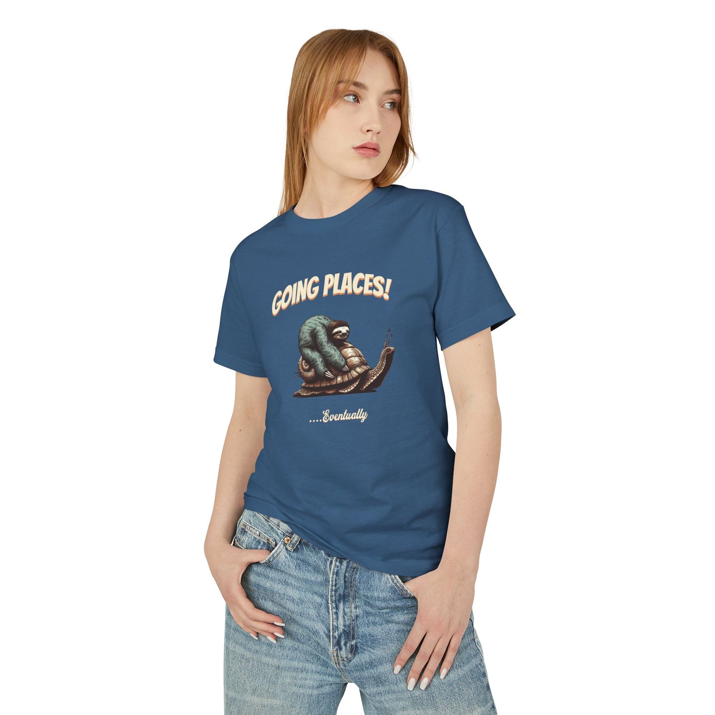 Sloth Adventure-Relaxed Fit Tee