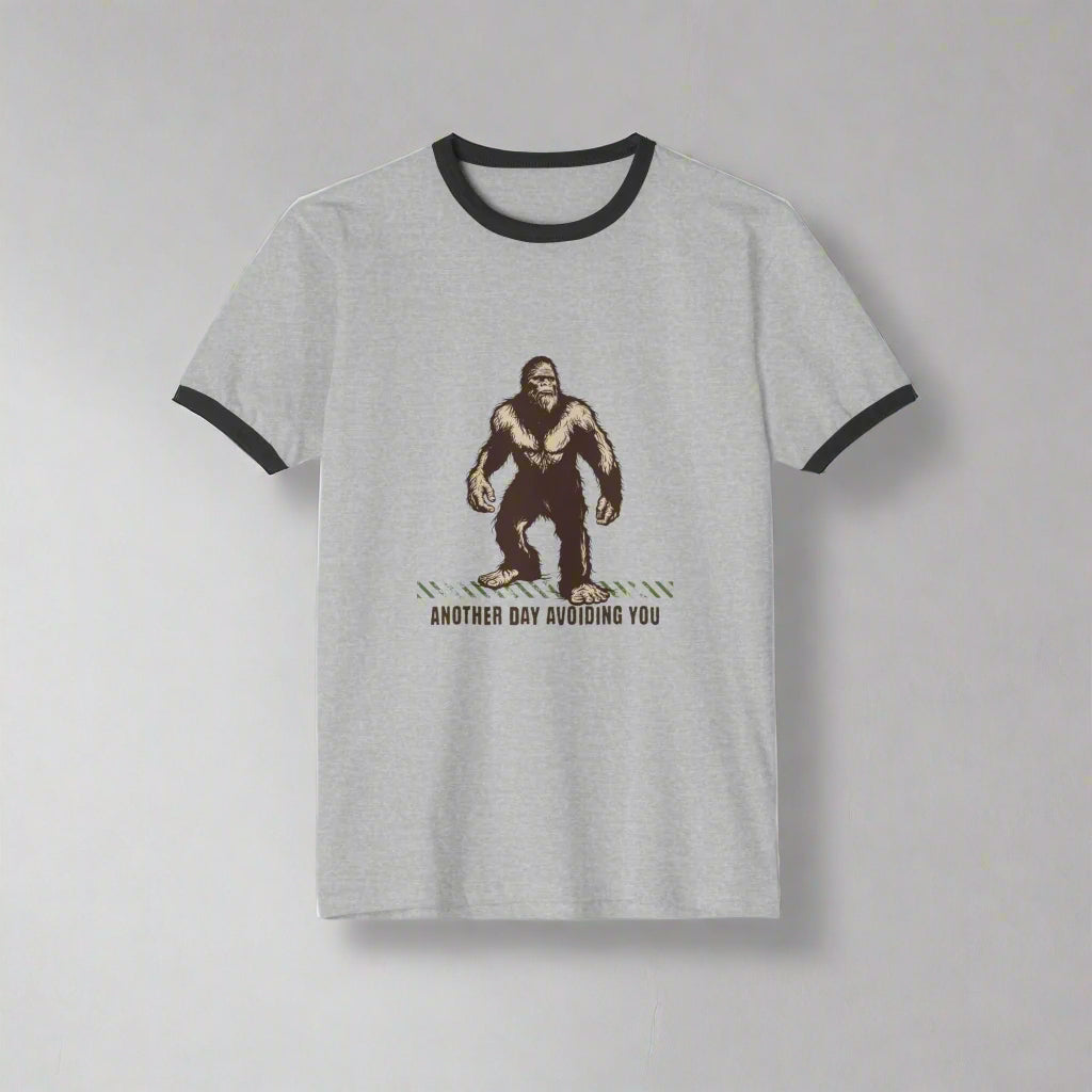 Bigfoot Ringer T-Shirt - Another Day Avoiding You