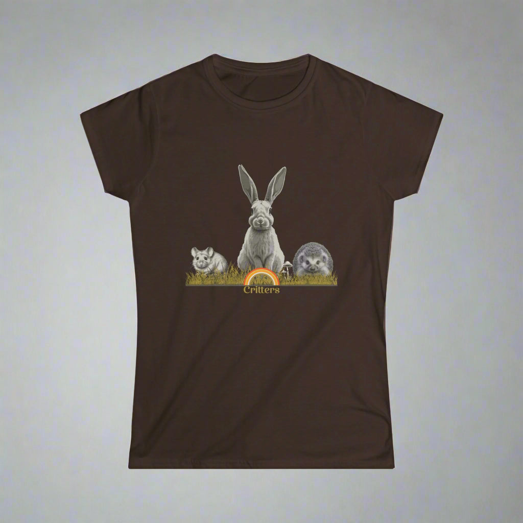 Animal Lineup-Softstyle T-Shirt