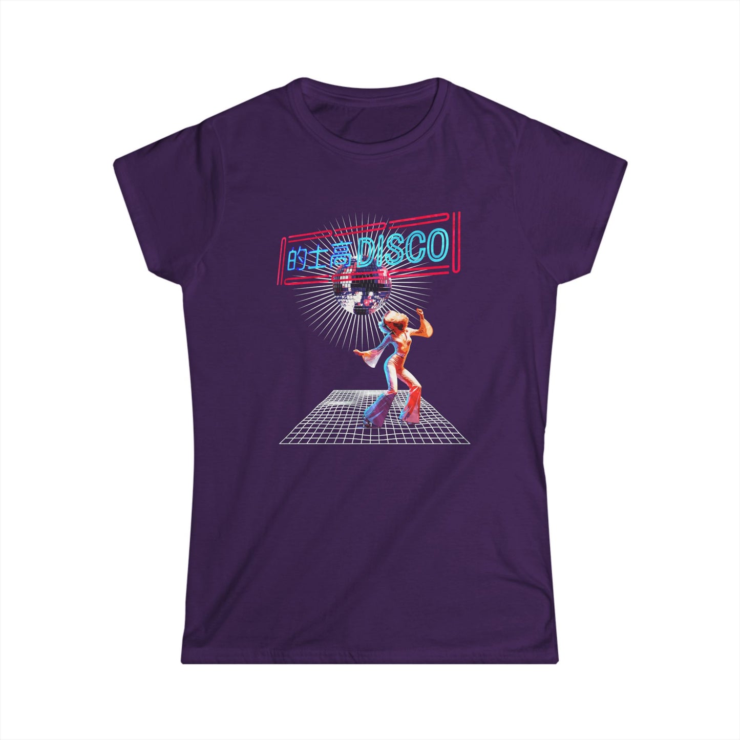 T-Shirt Retro Disco Dancer-Softstyle Tee
