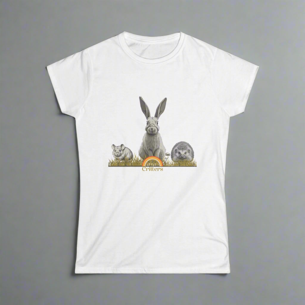 Animal Lineup-Softstyle T-Shirt
