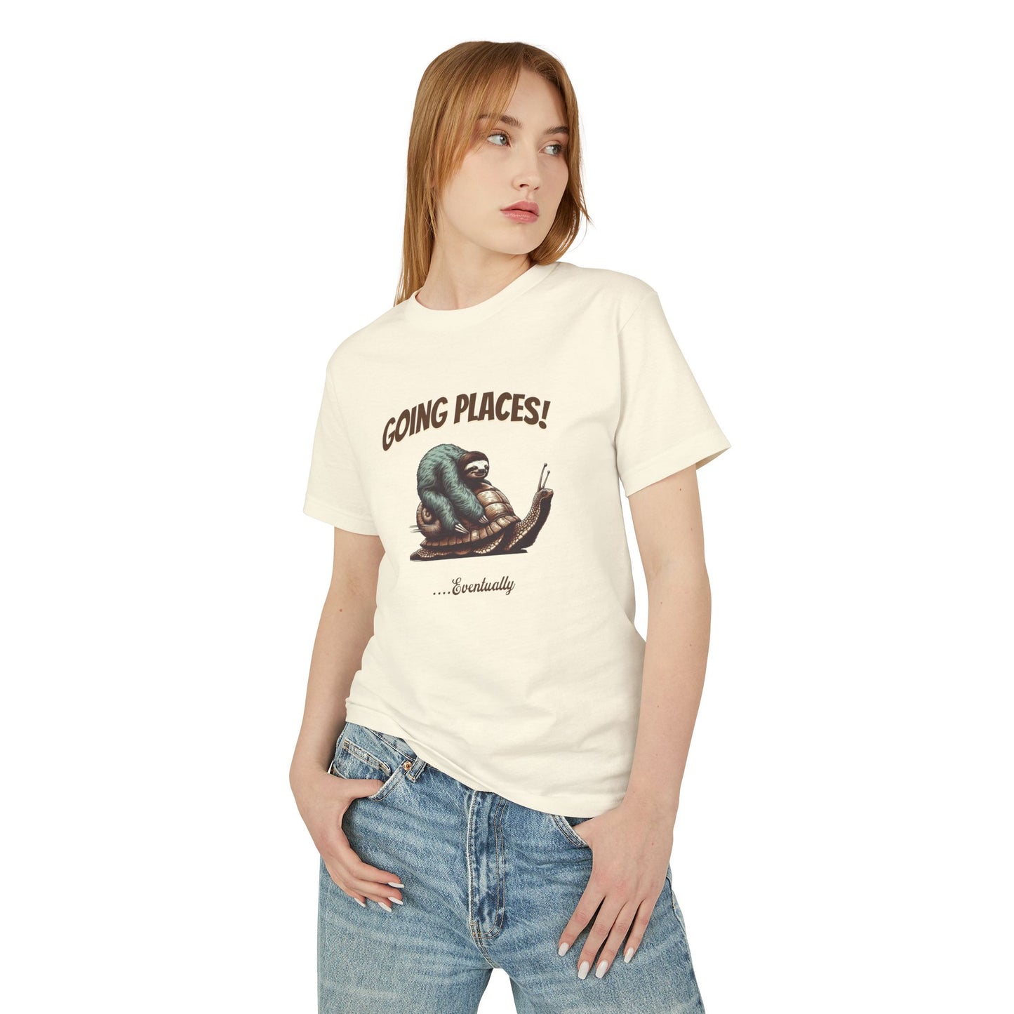 Sloth Adventure-Relaxed Fit Tee