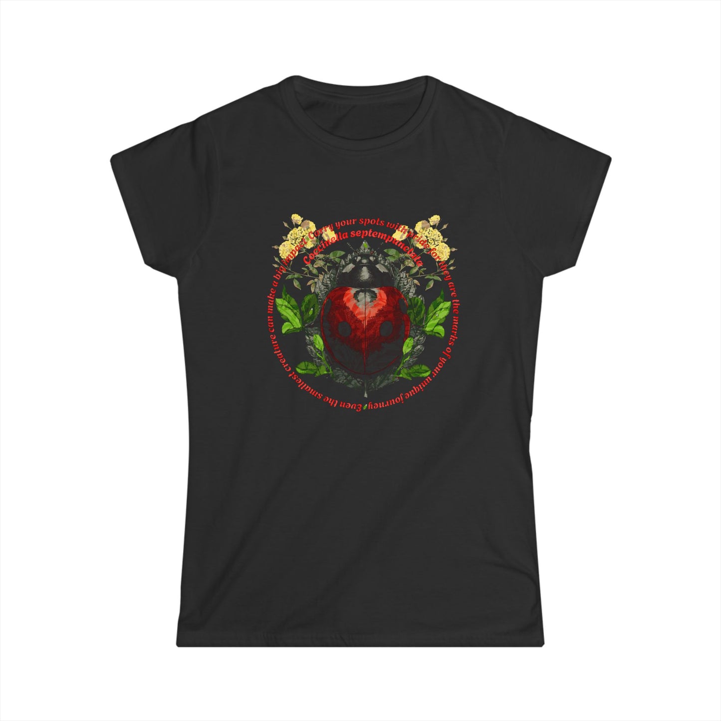 Ladybug Wisdom-Fitted Softstyle Tee