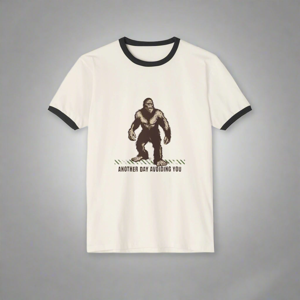 Bigfoot Ringer T-Shirt - Another Day Avoiding You