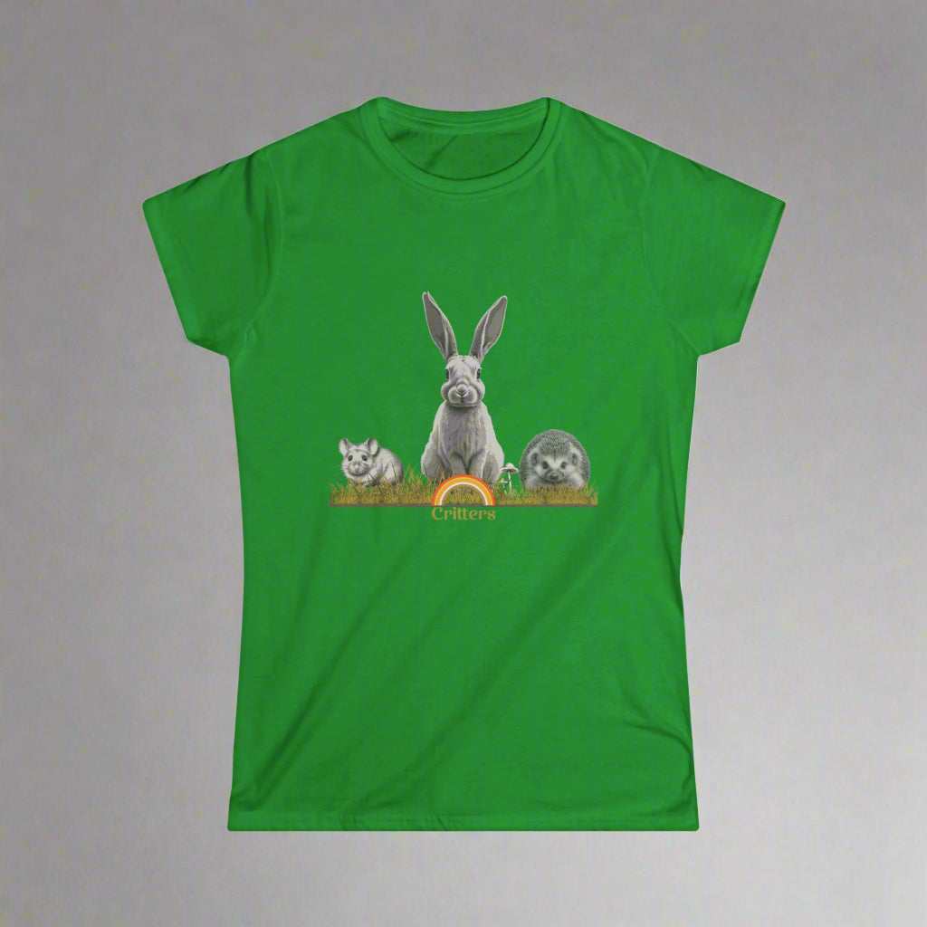 Animal Lineup-Softstyle T-Shirt