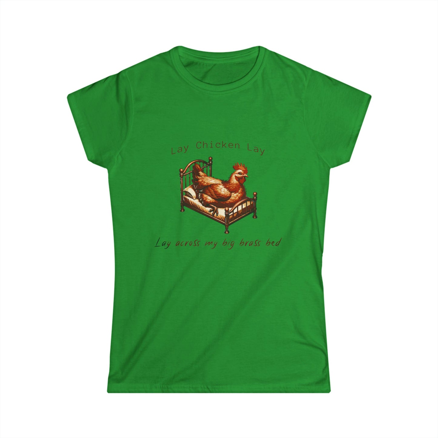 Lay Chicken Lay-Softstyle T-Shirt