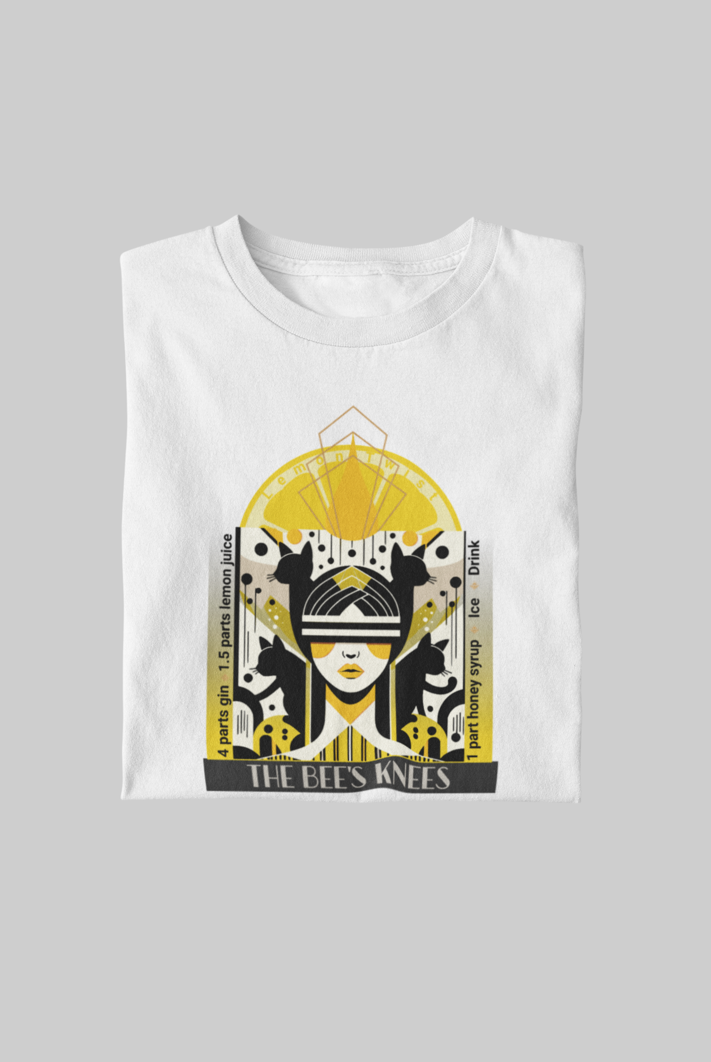 Art Deco Cocktail Tee