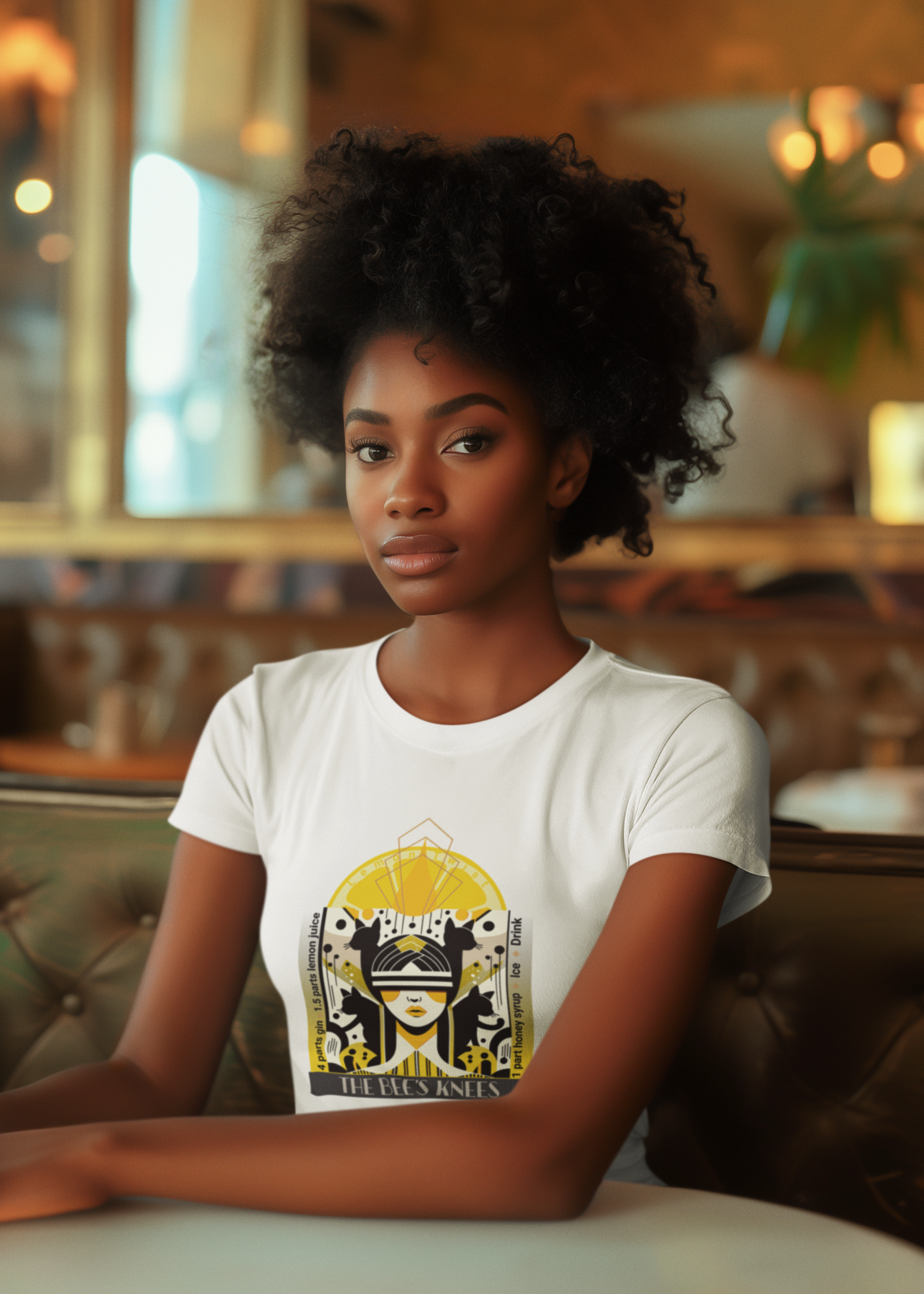 Art Deco Cocktail Tee