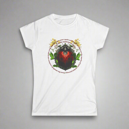 Ladybug Wisdom-Fitted Softstyle Tee