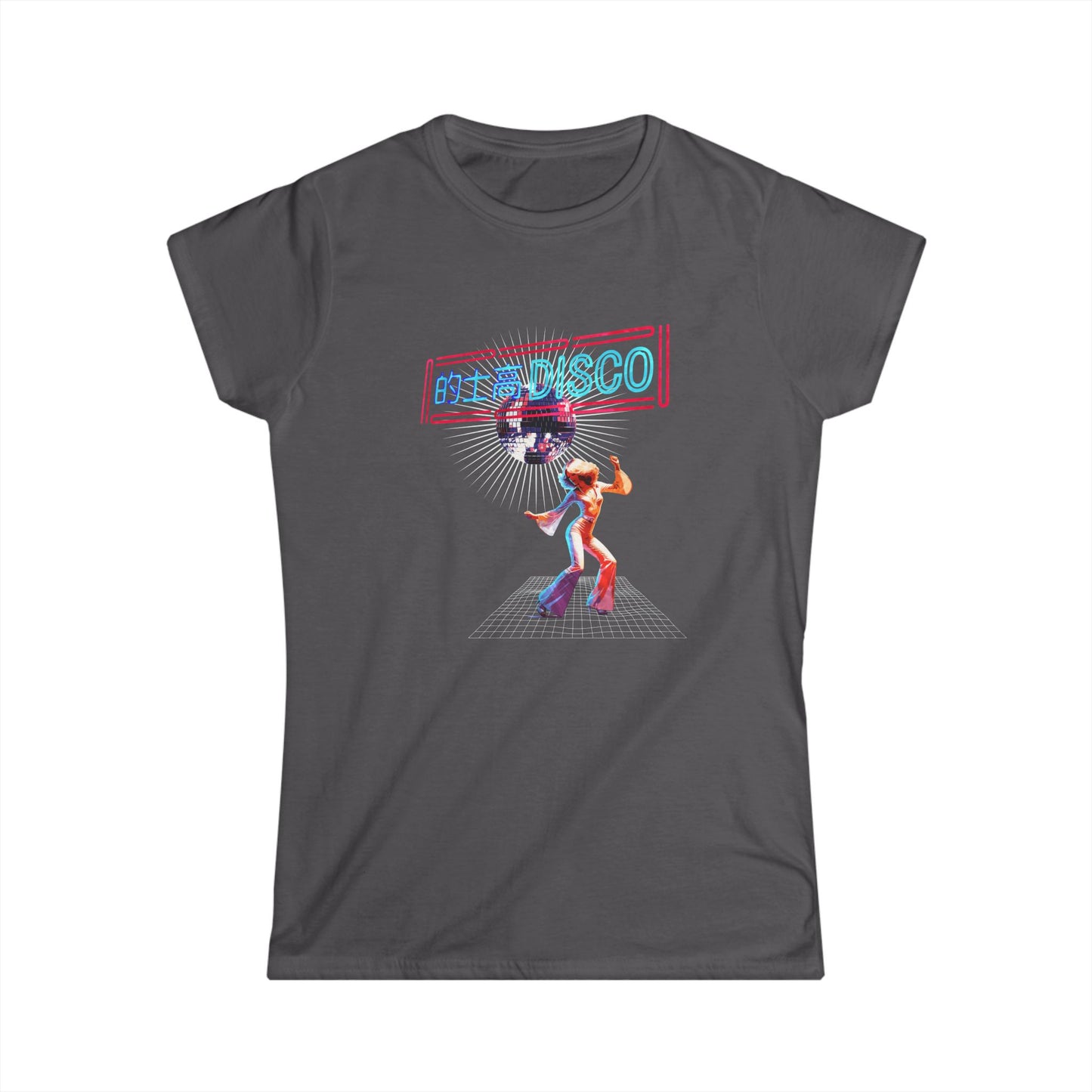 Retro Disco Dancer-Women's Softstyle Tee