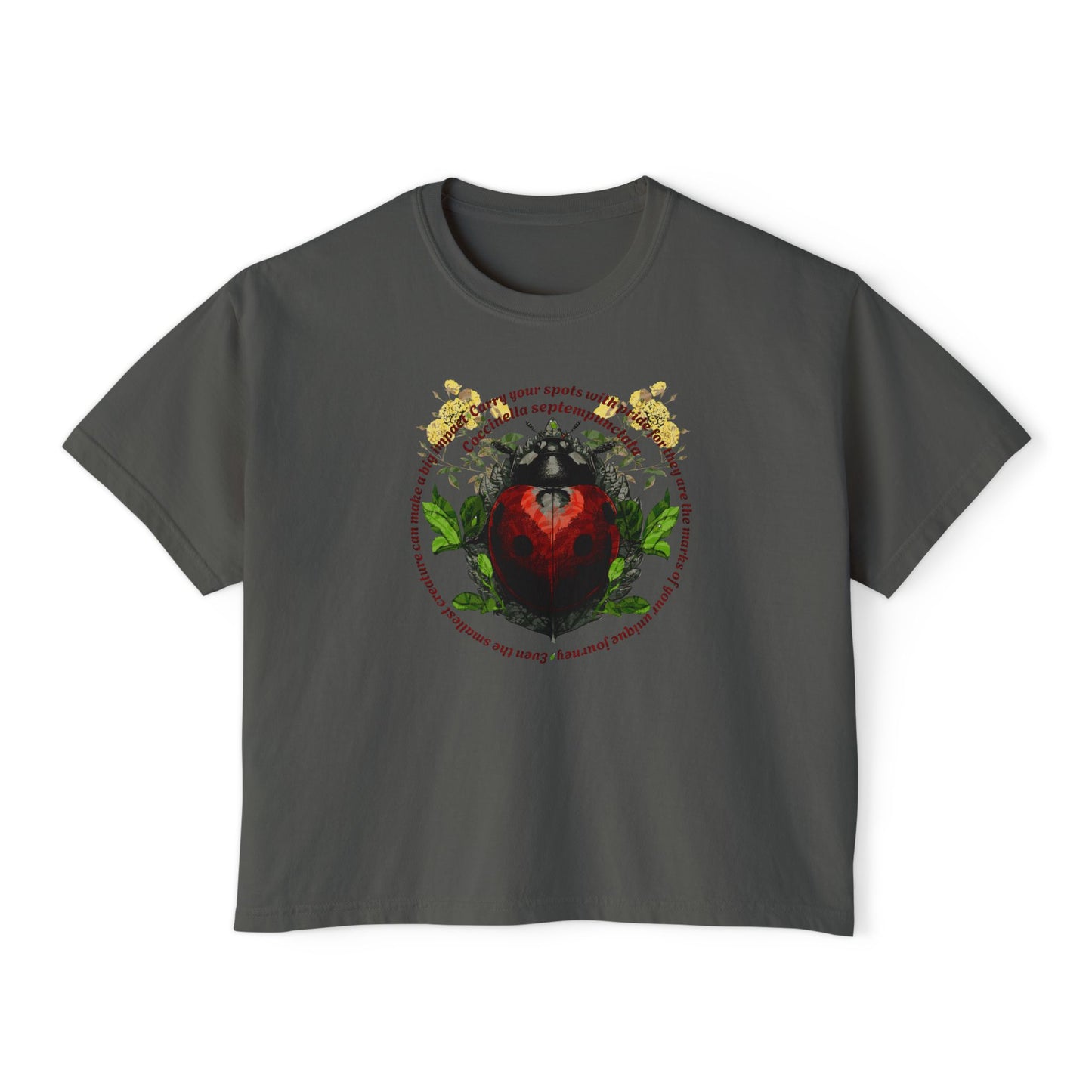 Ladybug Boxy Tee