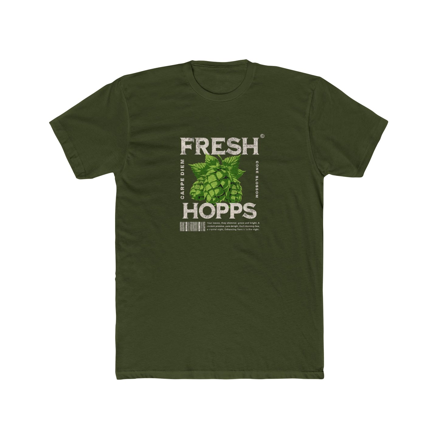 Fresh Hops Carpe Diem-Lightweight crew T-Shirt