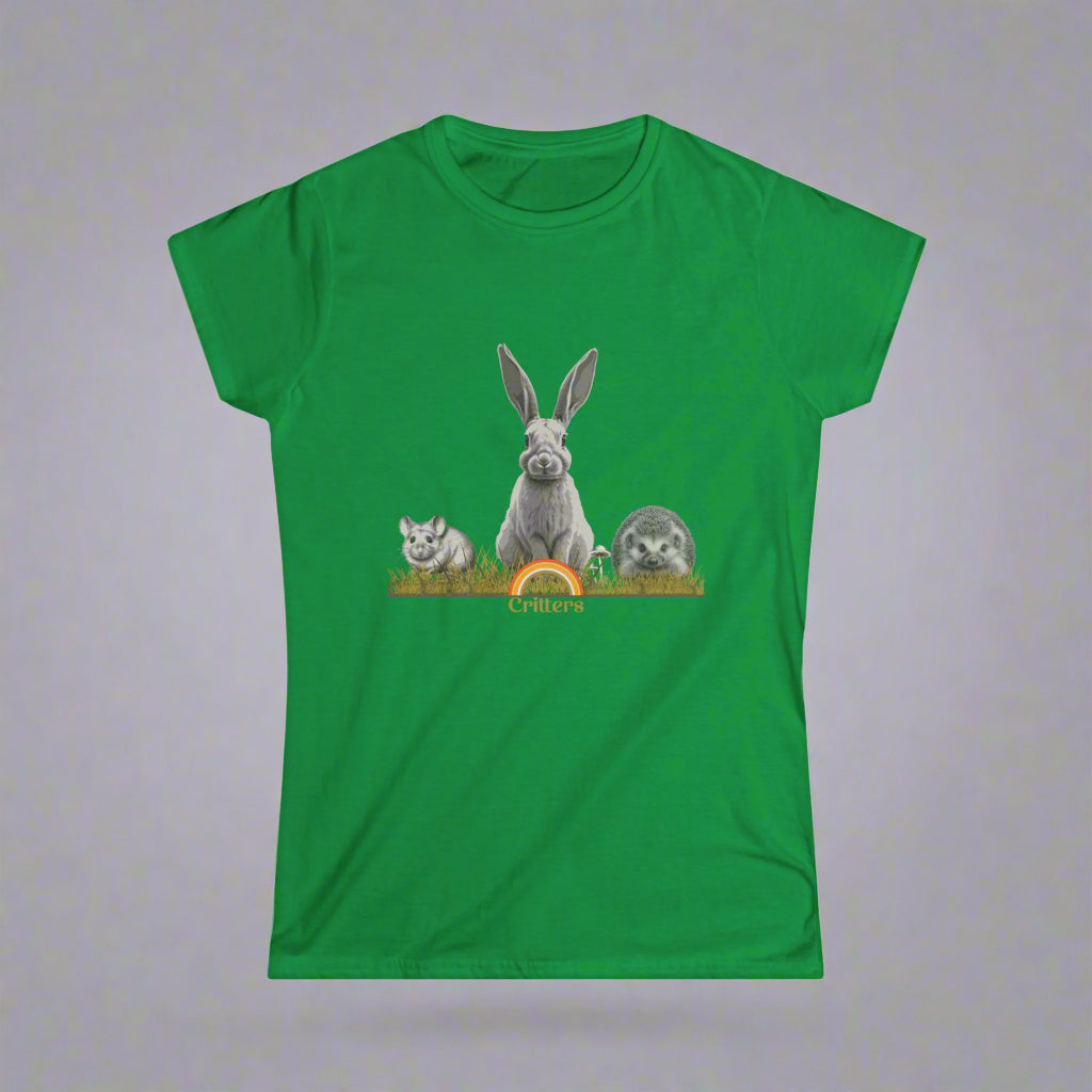 Animal Line up-Nature Lover Graphic T-Shirt