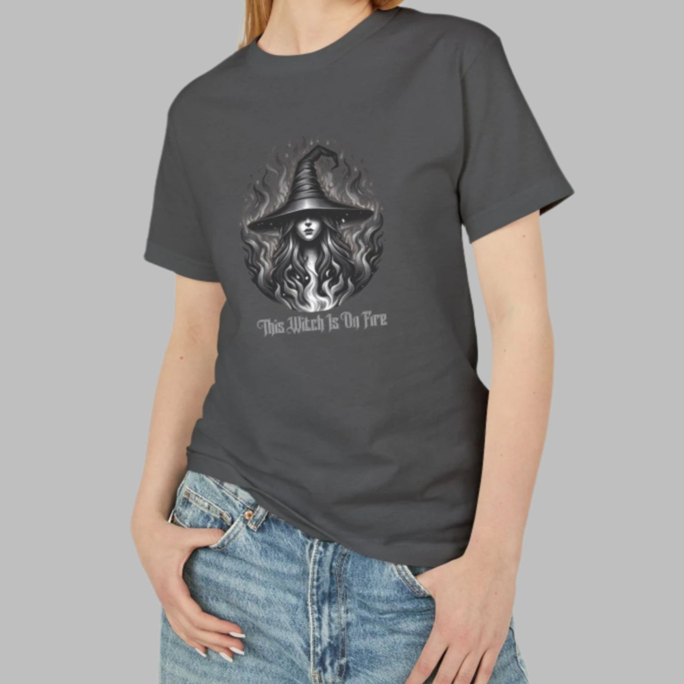 This Witch Is On Fire-Relaxed fit Tee