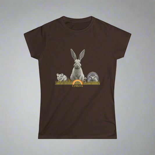 Animal Lineup-Softstyle T-Shirt