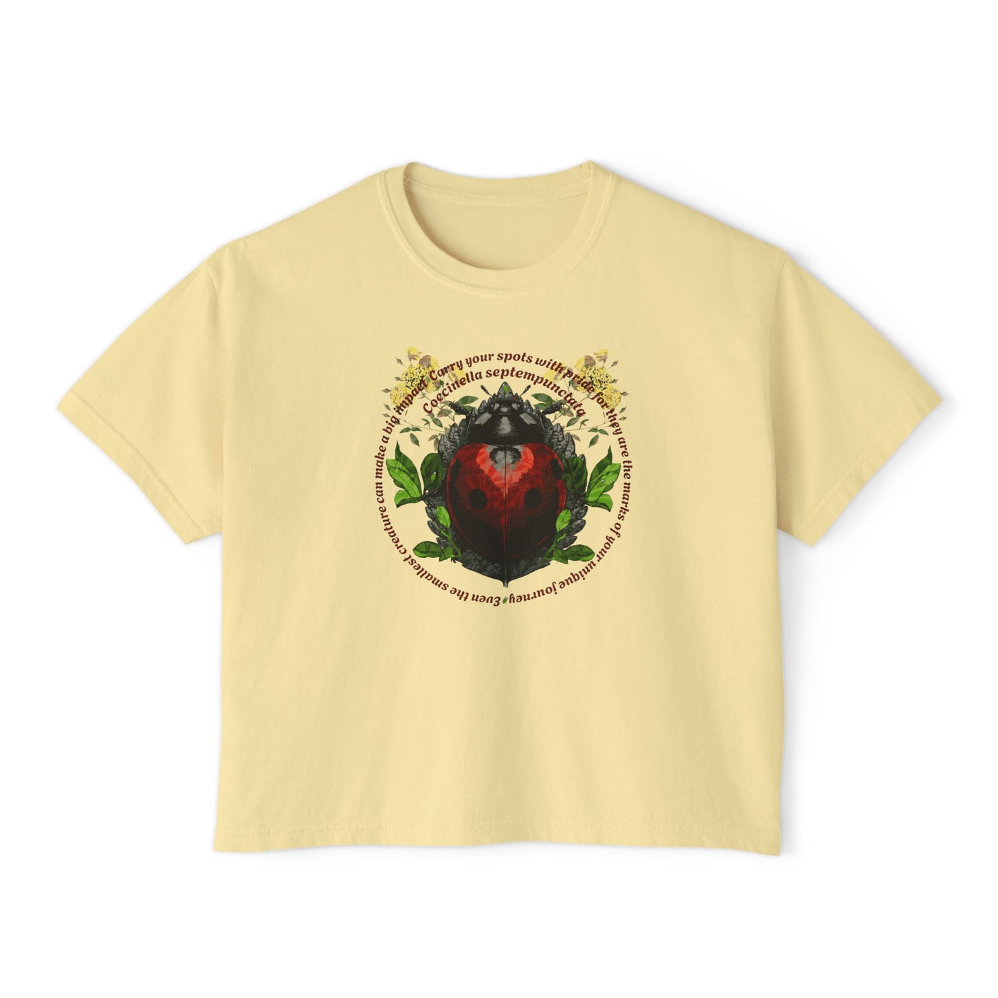 Ladybug Boxy Tee