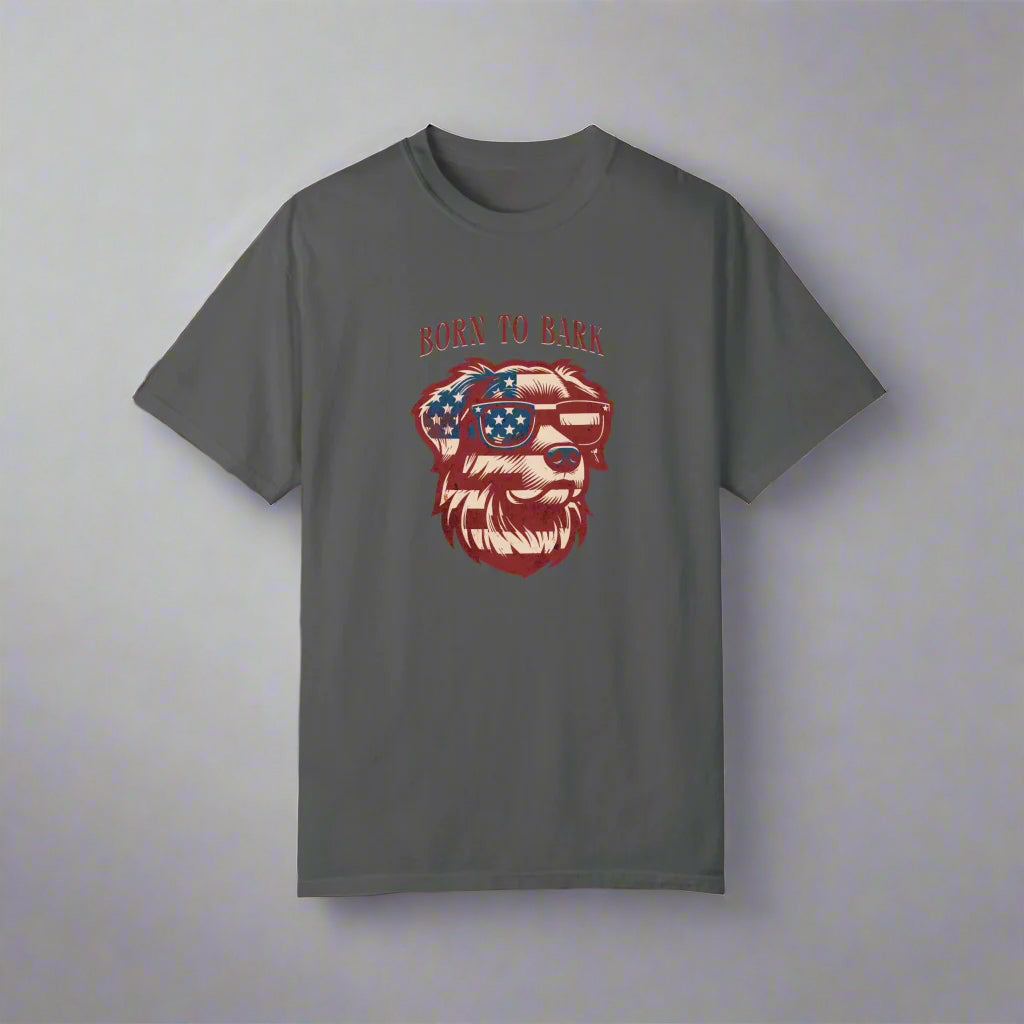 Born to Bark American-Mediumweight Relaxed fit T-Shirt