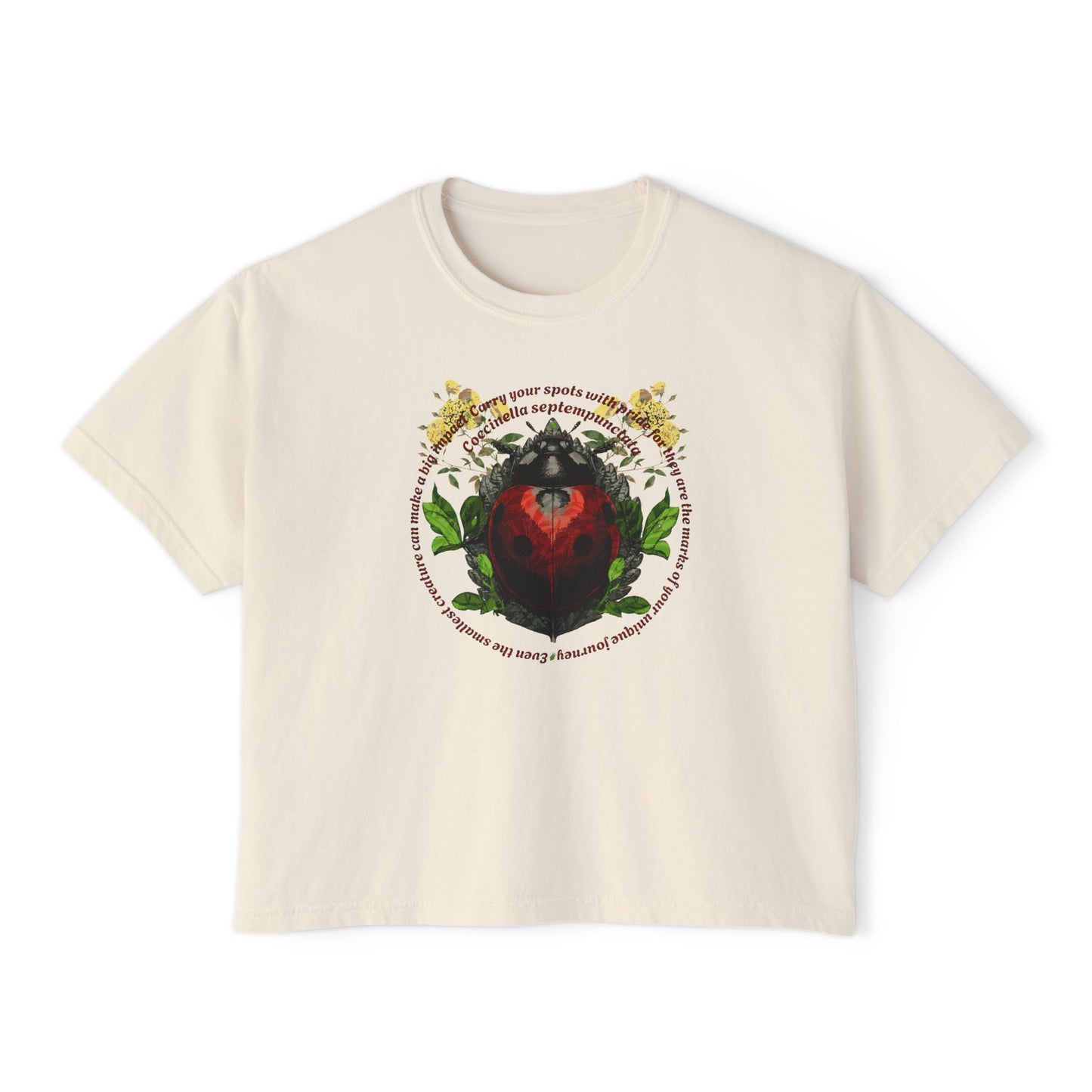 Ladybug Boxy Tee