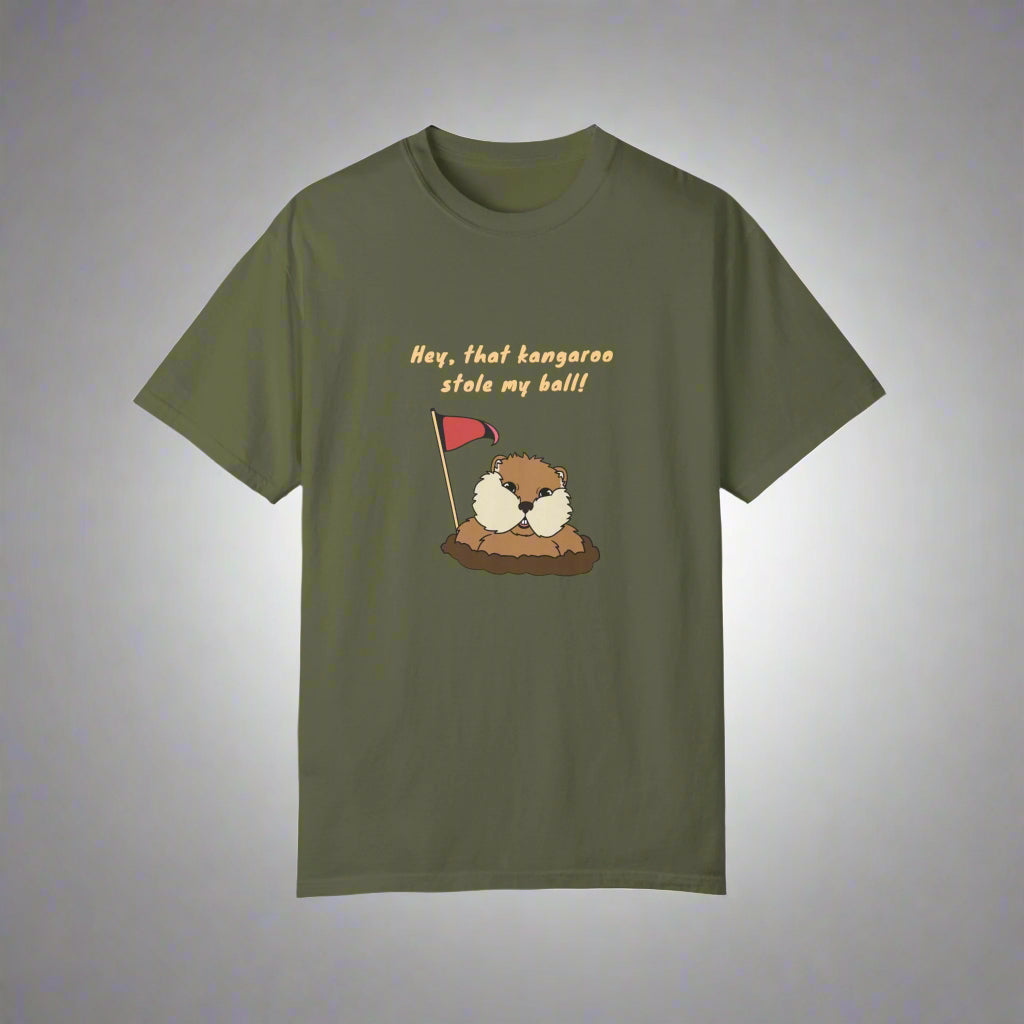 Funny Caddyshack T-shirt with Gopher Image