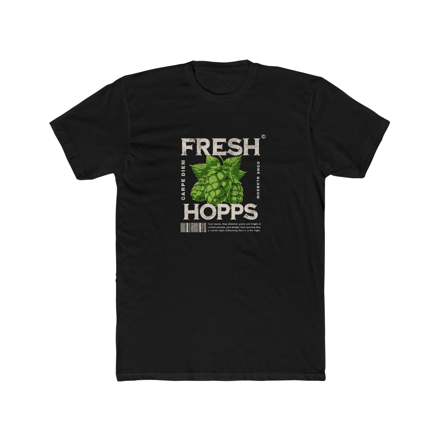 Fresh Hops Carpe Diem-Lightweight crew T-Shirt