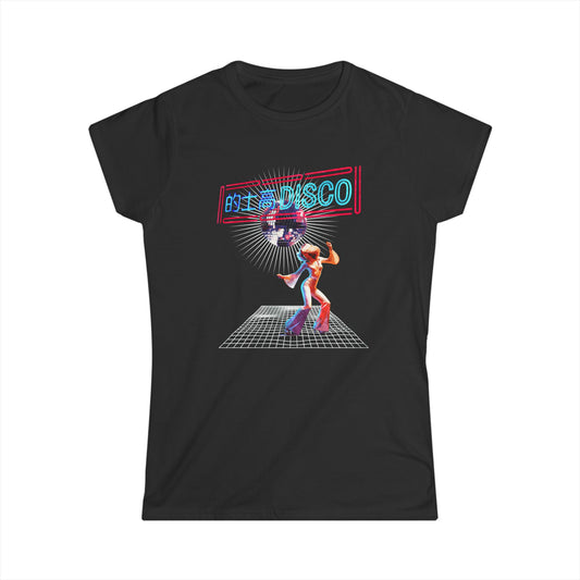 T-Shirt Retro Disco Dancer-Softstyle Tee