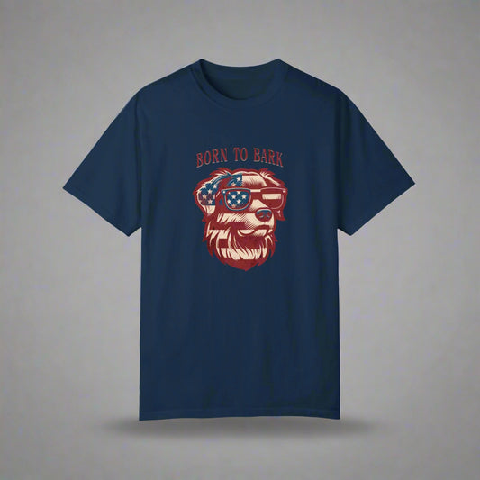 Born to Bark American-Mediumweight Relaxed fit T-Shirt