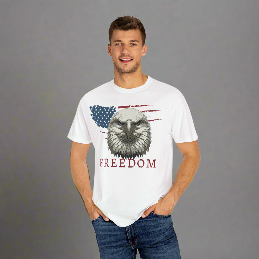 American Freedom-Mediumweight Relaxed fit T-Shirt