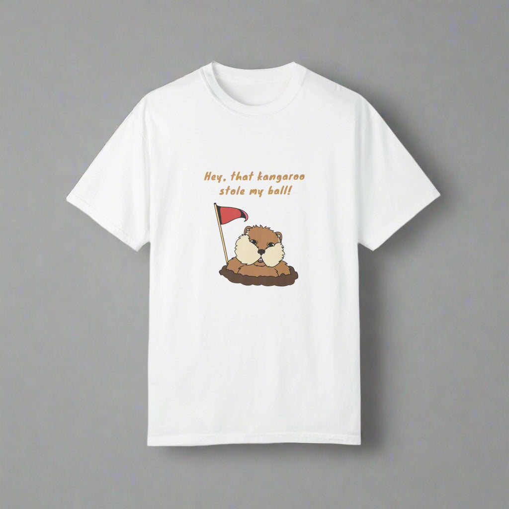 Funny Caddyshack T-shirt with Gopher Image