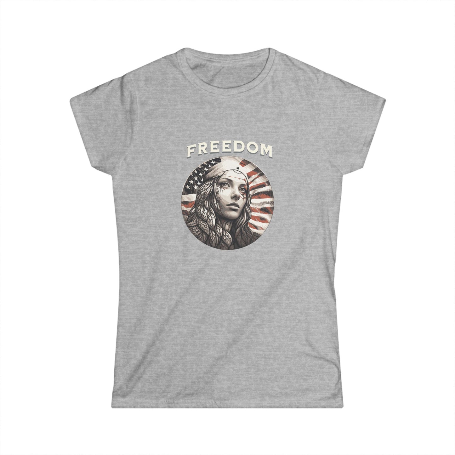 Freedom American Eagle Women's Tee