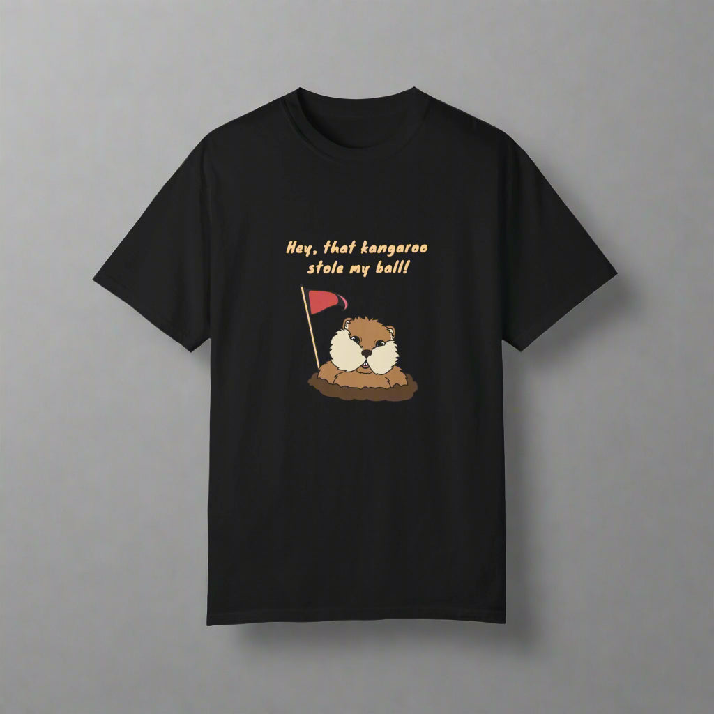 Funny Caddyshack T-shirt with Gopher Image