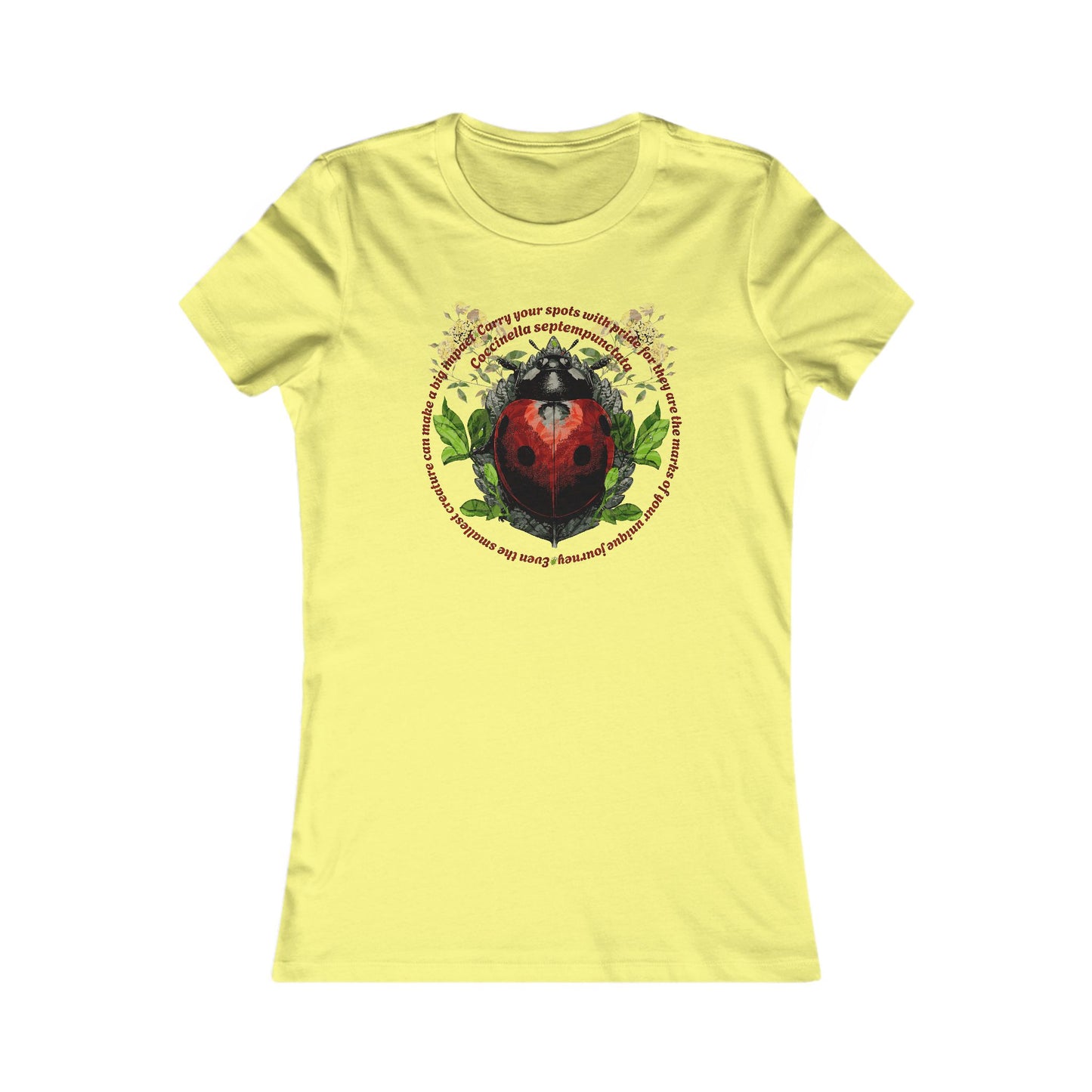 Ladybug Inspirational wisdom T-Shirt